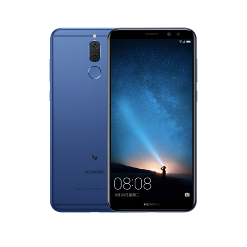 Huawei McMunn 6 has a 4GB+64GB version of aurora blue mobile unicom's 4G mobile phone with dual sim CARDS and dual sim CARDS